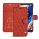 Funda de piel Nokia 9 PureView - Arange clouquié - Couture