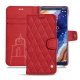 Nokia 9 PureView leather case - Rouge troupelenc - Couture