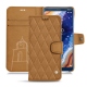 Nokia 9 PureView leather case - Castan esparciate - Couture