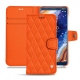 Housse cuir Nokia 9 PureView - Orange fluo - Couture