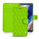 Funda de piel Nokia 9 PureView - Vert fluo - Couture