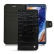 Capa em pele Nokia 9 PureView - Crocodile nero