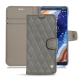 Nokia 9 PureView leather case - Acier vintage - Couture