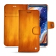 Nokia 9 PureView leather case - Orange Patine