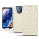 Lederschutzhülle Nokia 9 PureView - Blanc escumo - Couture