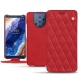 Housse cuir Nokia 9 PureView - Rouge troupelenc - Couture