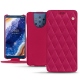 Housse cuir Nokia 9 PureView - Rose fluo - Couture