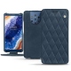 Housse cuir Nokia 9 PureView - Jean vintage - Couture