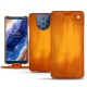 Housse cuir Nokia 9 PureView - Orange Patine