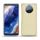 Custodia in pelle Nokia 9 PureView - Beige ( Nappa - Pantone 7502C ) 