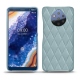 Custodia in pelle Nokia 9 PureView - Bleu ciel - Couture ( Nappa - Pantone 277C ) 