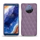 レザーケース Nokia 9 PureView - Lilas - Couture ( Nappa - Pantone 2645U ) 