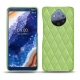 Funda de piel Nokia 9 PureView - Vert olive - Couture ( Nappa - Pantone 578U ) 