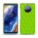 Custodia in pelle Nokia 9 PureView - Vert fluo - Couture