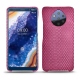 Funda de piel Nokia 9 PureView - Serpent ciclamino