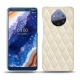 Funda de piel Nokia 9 PureView - Blanc escumo - Couture