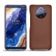 Nokia 9 PureView leather cover - Marron délicat