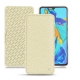 Housse cuir Huawei P30 - Ivoire ( Sleek P C12 - White ) 