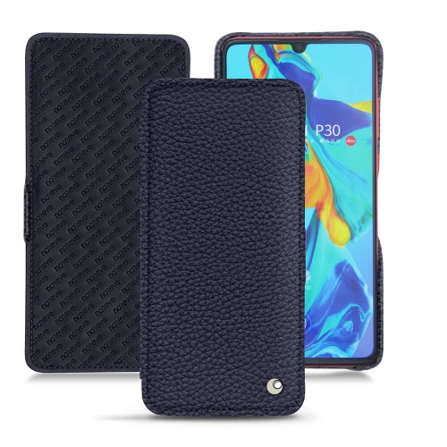 Funda de piel Huawei P30Cobalt ( Pantone #2b253f ) 