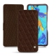 Funda de piel Huawei P30 - Châtaigne - Couture ( Pantone 476C ) 