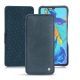 Huawei P30 leather case - Jean vintage ( Roughtcut - Pantone 285U  ) 