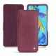 Custodia in pelle Huawei P30 - Prune vintage ( Pantone 512C ) 
