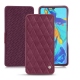 Capa em pele Huawei P30 - Prune vintage - Couture
