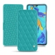 Huawei P30 leather case - Bleu fluo - Couture