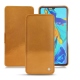 Huawei P30 leather case - Or Maïa ( Pantone 871C ) 