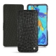 Housse cuir Huawei P30 - Autruche nero