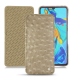 Housse cuir Huawei P30 - Autruche desert