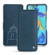Huawei P30 leather case - Blu mediterran