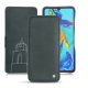 Huawei P30 leather case - Blu marino