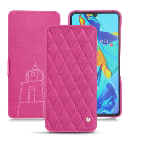 Huawei P30 leather caseRose BB - Couture ( Pantone #DB599F )
