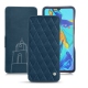 Custodia in pelle Huawei P30 - Blu mediterran - Couture