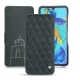 Custodia in pelle Huawei P30 - Blu marino - Couture