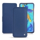 Capa em pele Huawei P30 - Bleu frisson
