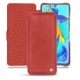 Huawei P30 Pro leather case - Cerise vintage ( Pantone 185C ) 
