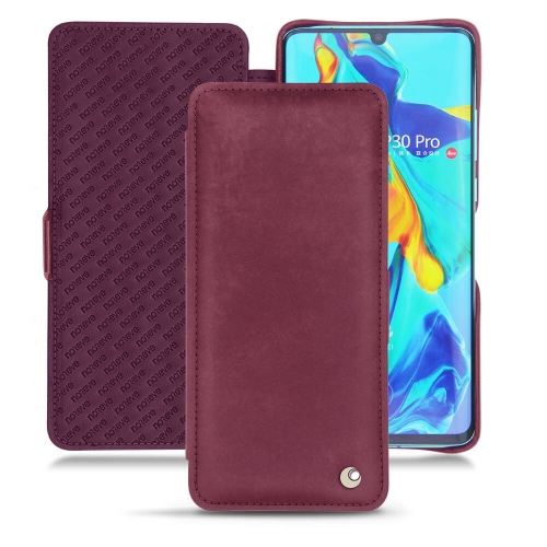 Huawei P30 Pro leather casePrune vintage ( Pantone #612434 ) 