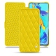 Housse cuir Huawei P30 Pro - Jaune fluo - Couture