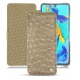 Custodia in pelle Huawei P30 Pro - Autruche desert
