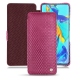 Huawei P30 Pro leather case - Serpent ciclamino