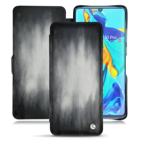 Lederschutzhülle Huawei P30 ProGris Patine