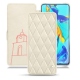 Capa em pele Huawei P30 Pro - Blanc escumo - Couture