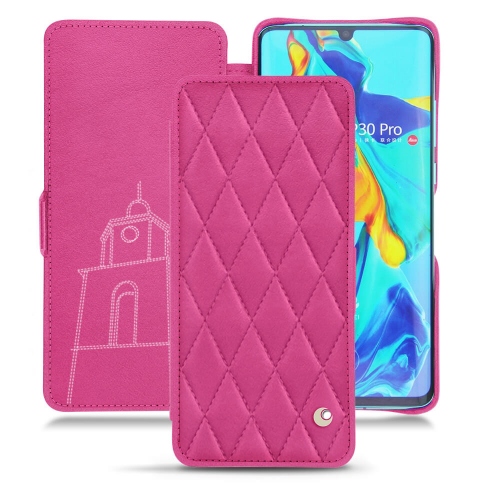 Funda de piel Huawei P30 ProRose BB - Couture ( Pantone #DB599F )