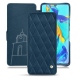 Custodia in pelle Huawei P30 Pro - Blu mediterran - Couture