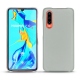 Coque cuir Huawei P30 - Gris ( Nappa - Pantone W428C ) 