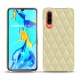Custodia in pelle Huawei P30 - Beige - Couture ( Nappa - Pantone 7502C ) 