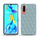Custodia in pelle Huawei P30 - Bleu ciel - Couture ( Nappa - Pantone 277C ) 