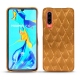 Funda de piel Huawei P30 - Or Maïa - Couture